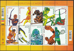 South Africa RSA - 2004 - Sports - Unused Stamps