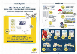 Les Emissions Spéciales Biennale Philatélique De Paris 2021 - Neufs