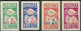 Poland Label - Balloon 1959 (L001): Set - Balloons