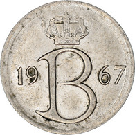 Monnaie, Belgique, 25 Centimes, 1967, Bruxelles, TB+, Cupro-nickel, KM:153.1 - 25 Centimes
