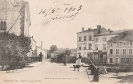 54 - CIREY - Rue Launay Et Rue De La Paix - Cirey Sur Vezouze