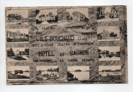 - CPA L'ILE-BOUCHARD (37) - HOTEL DU SAUMON - Photo Ferrand - - L'Île-Bouchard