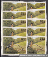 10x Azores 1986, Azores Bullfinch (MNH, **) - Collections (sans Albums)