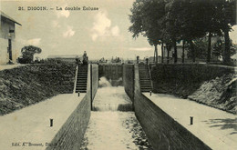 Digoin * La Double écluse * Le Canal - Digoin