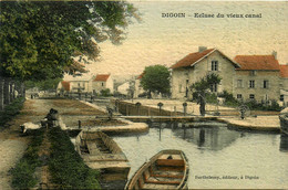 Digoin * écluse Du Vieux Canal * Lavoir Laveuse - Digoin