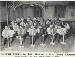 D 65. TARBES  PHOTOS. LE GRAND ORCHESTRE DES PETITS MUSICIENS DE LA CHORALE D AUREILHAN - Tarbes