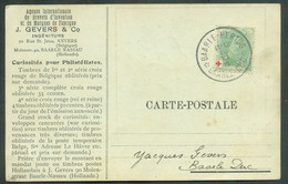 5 Centimes Albert Croix-rouge Obl. Sc BAARLE-HERTOG * Sur Carte Gevers Du 10-XI-1915 . TB  - 18786 - Altri & Non Classificati