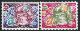 MONACO (  POSTE ) Y&T  N°  1072/1073  TIMBRES  NEUFS  SANS  TRACE  DE  CHARNIERE . A  SAISIR . - Unused Stamps