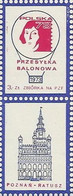 Poland Label - Balloon 1973 (L031): Poznan Exhibition Polska 73 - Globos