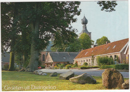 Groeten Uit Dwingeloo - ( Drenthe, Nederland / Holland) -  O.a. Kerk, Zwerfkeien - Dwingeloo