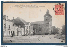 08-WARCQ-Vue De La Place De Warcq-cpa  écrite 1907 - Charleville