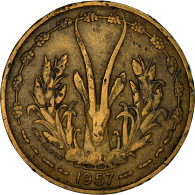 Monnaie, French West Africa, 10 Francs, 1957, TB, Aluminum-Bronze, KM:8 - Togo