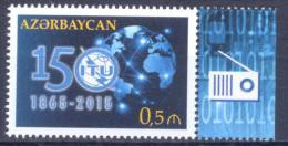 2015. Azerbaijan, 150y Of ITU, 1v, Mint/** - Aserbaidschan