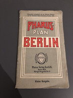 PLAN De La VILLE De BERLIN En 1903 - Autres Plans