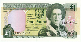 JERSEY - 1 Pound ND (1993) P20, UNC. (JER002) - Jersey
