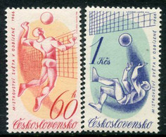 CZECHOSLOVAKIA 1966 Volleyball World Championship  MNH / **.  Michel  1596-97 - Neufs