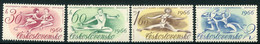 CZECHOSLOVAKIA 1966 Skating European Championship  MNH / **.  Michel  1592-95 - Unused Stamps