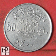SAUDI ARABIA 50 HALALA 1980 -    KM# 56 - (Nº45747) - Saudi Arabia