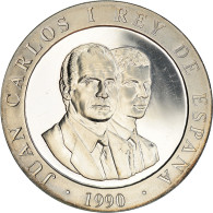 Monnaie, Espagne, Juan Carlos I, 2000 Pesetas, 1990, BE, SPL, Argent, KM:859 - 2 000 Pesetas