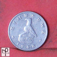 ZIMBABWE 5 CENTS 1988 -    KM# 2 - (Nº45766) - Zimbabwe