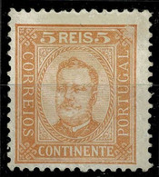 Portugal, 1892/3, # 68a Dent. 11 3/4, Pontinhado Vertical, MNG - Nuovi