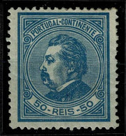 Portugal, 1880/1, # 55 Dent. 12 3/4, MH - Nuovi