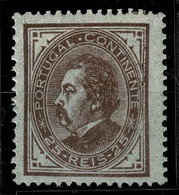 Portugal, 1880/1, # 54 Dent. 12 3/4, MH - Nuovi