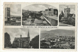 CPA, Allemagne , N°16307, So Schôn Ist Alfeld A.d. Leine , Multi-Vues -Ed. K.H. 1907 - Alfeld