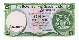 SCOTLAND - 1 Pound 17. 12. 1986. P341Ab, UNC. (SC012) - 1 Pond