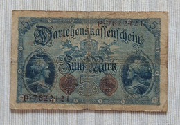 Germany 1914 - 5 Mark - Darlehenskassenschein - No P.7622121 - P# 47b - VF - Otros & Sin Clasificación