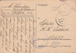 German Feldpost WW2: From Minsk (Belarus) And A Feldpost Cachet From Feldpostamt 195 FP 39663 (so Do I - Militaria