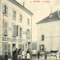 Hadol * Débit De Tabac Tabacs TABAC Quincaillerie BERNARD CONTY , La Place * 1906 * Epicerie Café Billard A. THIRIAT - Autres & Non Classés