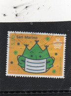 2020 San Marino - Lotta Al Covid - Used Stamps