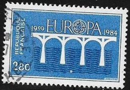 N° 2310  FRANCE  -  OBLITERE  - EUROPA   -  1984 - Gebraucht