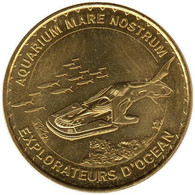 34-1899 - JETON TOURISTIQUE MDP - Aquarium Mare Nostrum - Explorateurs - 2014.2 - 2014