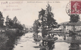 29 DAOULAS   BREST.       L'Etang Du Moulin  ...avec Viaduc Au Fond.     TB PLAN   1925    RARE - Daoulas