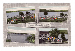 5238 HACHENBURG - SCHMIDTHAHN, Campingplatz Dreifelder Weiher, Handcoloriert, 1961 - Hachenburg