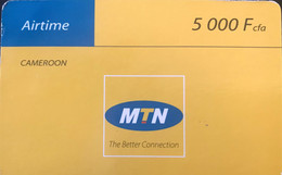 CAMEROUN  -  Recharge  -  MTN  - Airtime  -  5.000 F Cfa - Kameroen