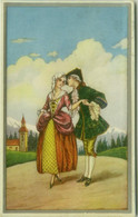 BUSI ( ?? ) SIGNED 1910s POSTCARD - COUPLE - EDIT DEGAMI N.2169 (BG2128) - Busi, Adolfo