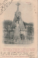 BAGNEUX. - Place Dampierre - Monument.....  Combat Du 13 Octobre 1870. Carte Pionnière Pas Courante - Bagneux