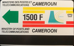 CAMEROUN  -  Phonecard  -  Magnétique  - 1500 F - Cameroon