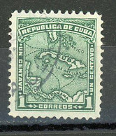 CUBA : CARTE - N° Yvert 166 Obli. - Used Stamps