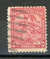 CUBA : CARTE - N° Yvert 167 Obli. - Used Stamps