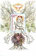 Czech Republic - 2021 - Saint Ludmila - Mint Souvenir Sheet - Unused Stamps