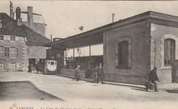 Langres Carte Postale La Gare Du Chemin De Fer à Crémaillère 1924 - Langres