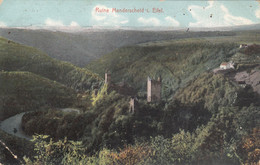 A1703) Ruine MANDERSCHEID I. Eifel - Sehr Alt !! 1912 - Manderscheid