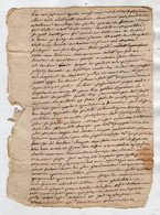 VP18.463 - Auvergne - MAURIAC - Acte De 1791 - Manuscrits