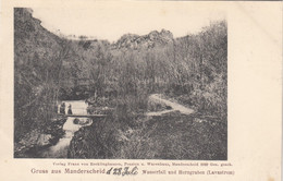 A1706) GRUSS Aus MANDERSCHEID - Wasserfall U. Horngraben - Lavastrom - ALT !! - Manderscheid
