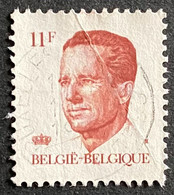 BEL2085U1 - King Baudouin 1st. - 11 F Used Stamp - Belgium - 1983 - 1981-1990 Velghe