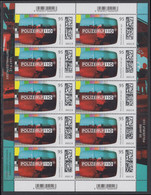 !a! GERMANY 2021 Mi. 3638 MNH SHEET(10) - German TV-legends: Polizeiruf 110 - 2021-…